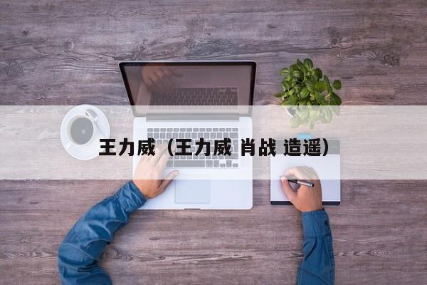 王力威（王力威 肖战 造遥）